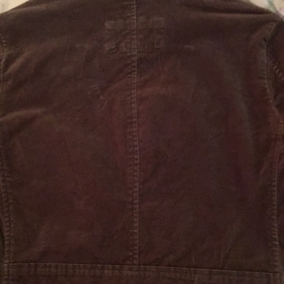 Olive Green Velour Jacket - Picture 8 of 10